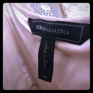 Gold lace BCBGmaxazria dress!